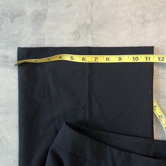 Tahari Arthur S. Levine dress pants Black mid rise flare leg NWOT Size 16 - Picture 7 of 11